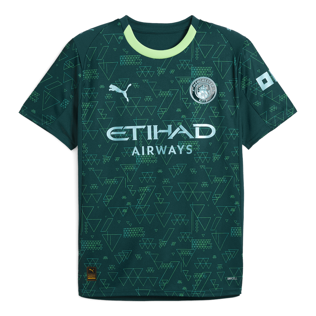 Set Tricouri Fotbal Manchester City Al Patrulea 2025/26