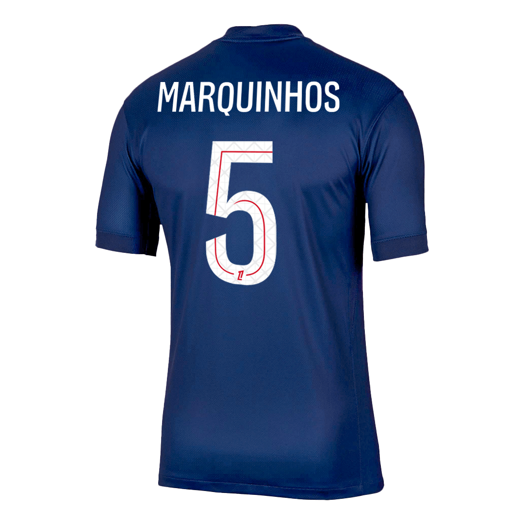 Tricouri Fotbal PSG MARQUINHOS #5 Acasă 2025/26 - Premium (mărime mare)