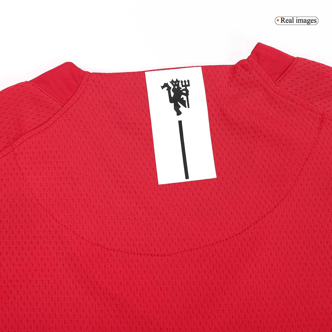 Tricouri Fotbal Vintage Manchester United Acasă 2007/08