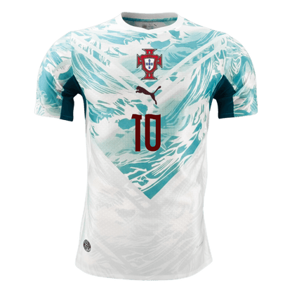 Tricouri Fotbal Portugalia BERNARDO #10 Deplasare Cupa Mondială 2026 Authentic