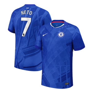 Tricouri Fotbal Chelsea NETO #7 Acasă 2025/26 Authentic