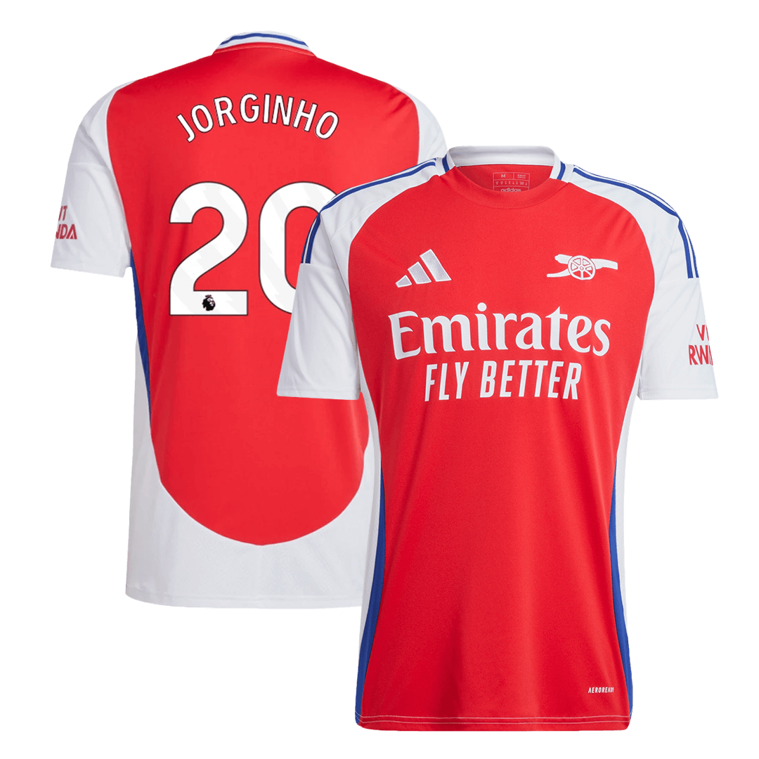 Tricouri Fotbal Arsenal JORGINHO #20 Acasă 2024/25 - Super
