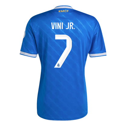 Tricouri Fotbal Real Madrid VINI JR. #7 Treilea 2025/26
