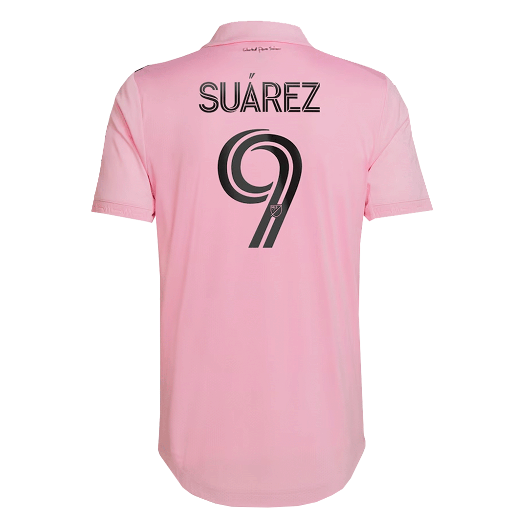 Tricouri Fotbal Inter Miami CF SUÁREZ #9 Acasă 2022 Authentic