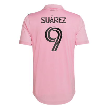 Tricouri Fotbal Inter Miami CF SUÁREZ #9 Acasă 2022 Authentic