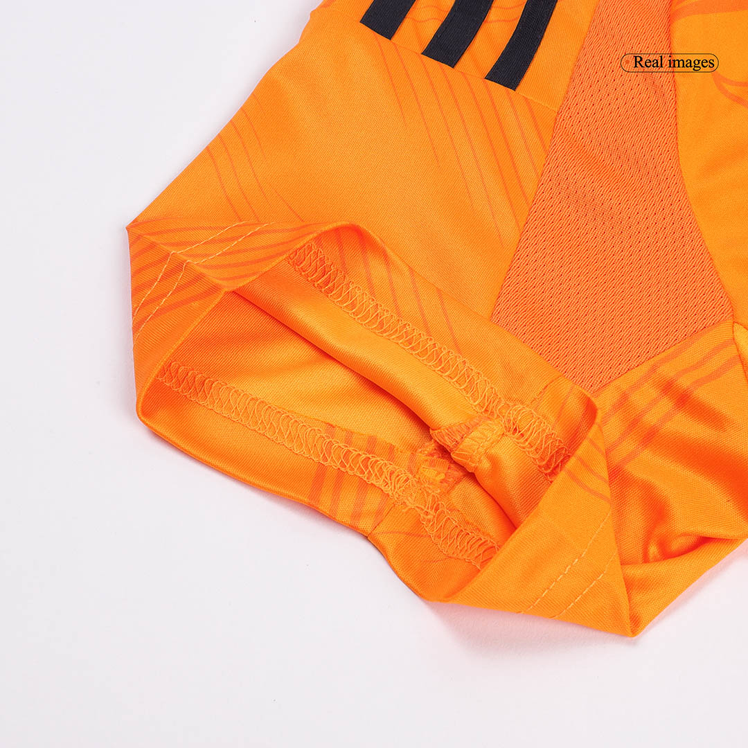 Tricouri Fotbal Real Madrid BELLINGHAM #5 Deplasare 2024/25 - Bear Champ Font (mărime mare)