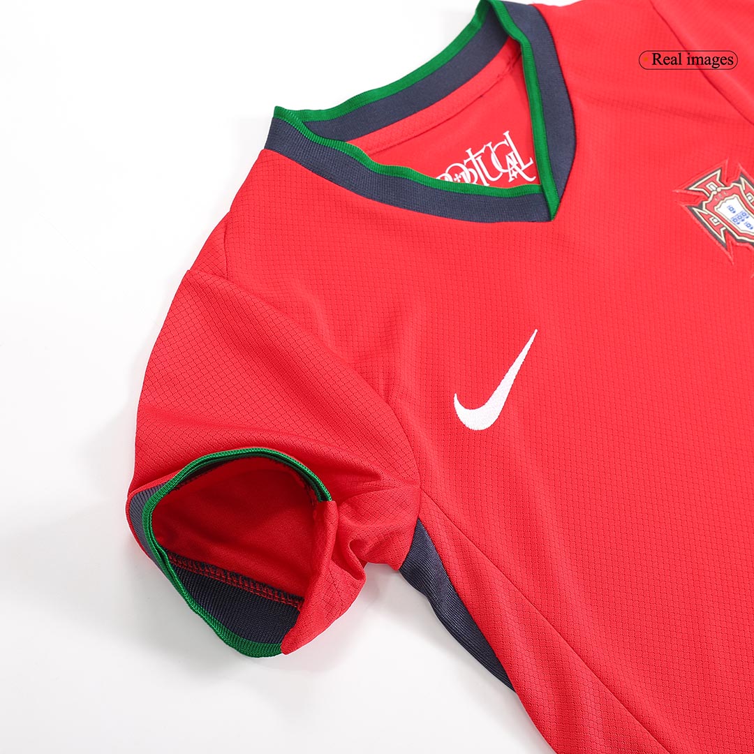 Set Tricouri Fotbal Portugalia Acasă 2024 Pentru Copii