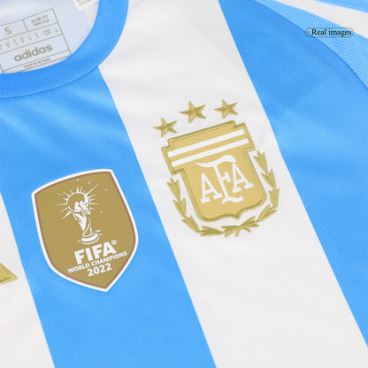 Tricouri Fotbal Argentina MESSI #10 Acasă 2024 (mărime mare)