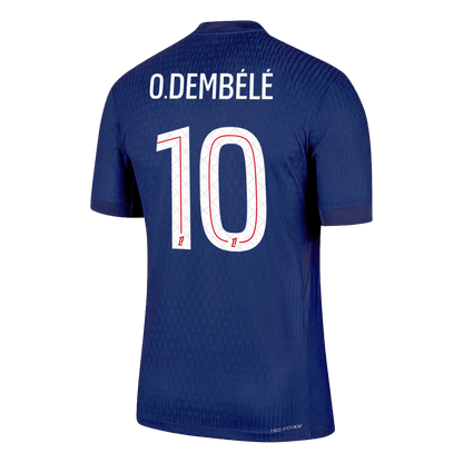Tricouri Fotbal PSG O.DEMBÉLÉ #10 Acasă 2025/26 Authentic