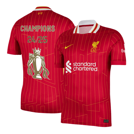Tricouri Fotbal Liverpool Acasă CHAMPIONS 24/25 - Super