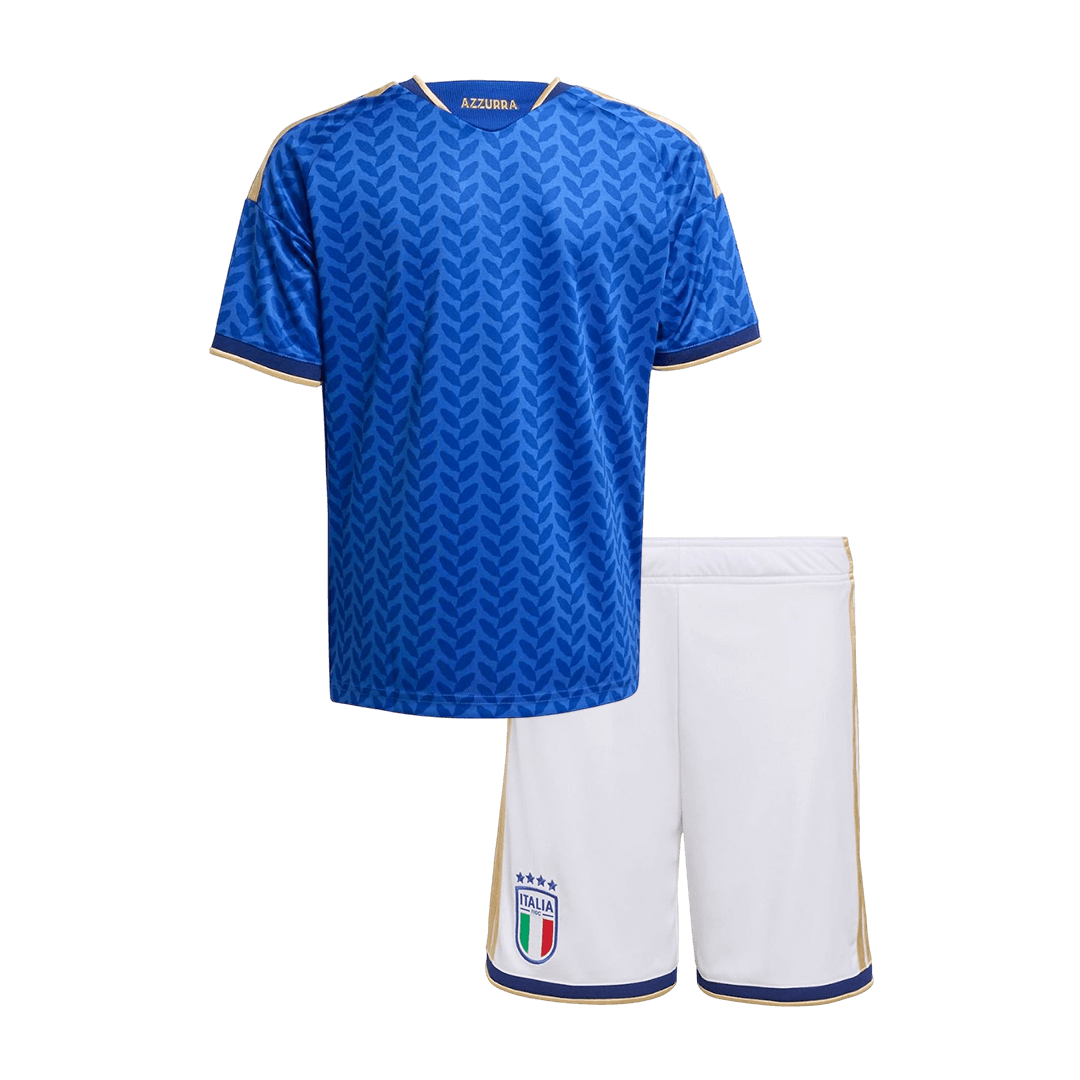 Set Tricouri Fotbal Italia Acasă 2025/26 Pentru Copii