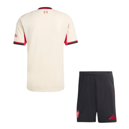 Set Tricouri Fotbal Liverpool Deplasare 2025/26