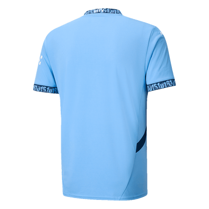 Tricouri Fotbal Manchester City Acasă 2024/25 (mărime mare)