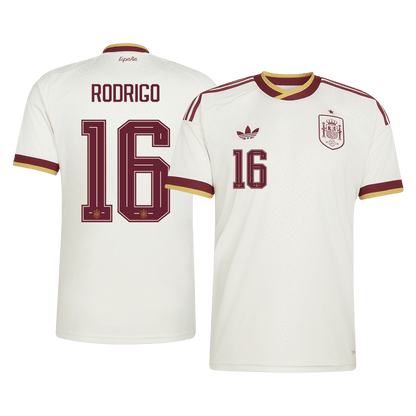 Tricouri Fotbal Spania RODRIGO #16 Deplasare Cupa Mondială 2026
