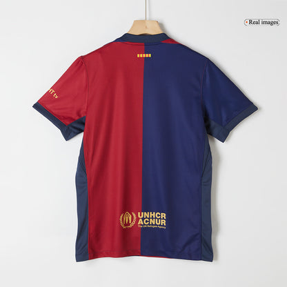 Tricouri Fotbal Barcelona Acasă 2024/25 (mărime mare)