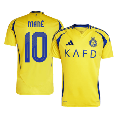 Tricouri Fotbal Al Nassr MANÉ #10 Acasă 2024/25 - Super