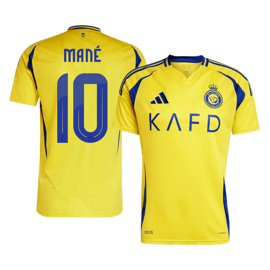 Tricouri Fotbal Al Nassr MANÉ #10 Acasă 2024/25 - Super (mărime mare)
