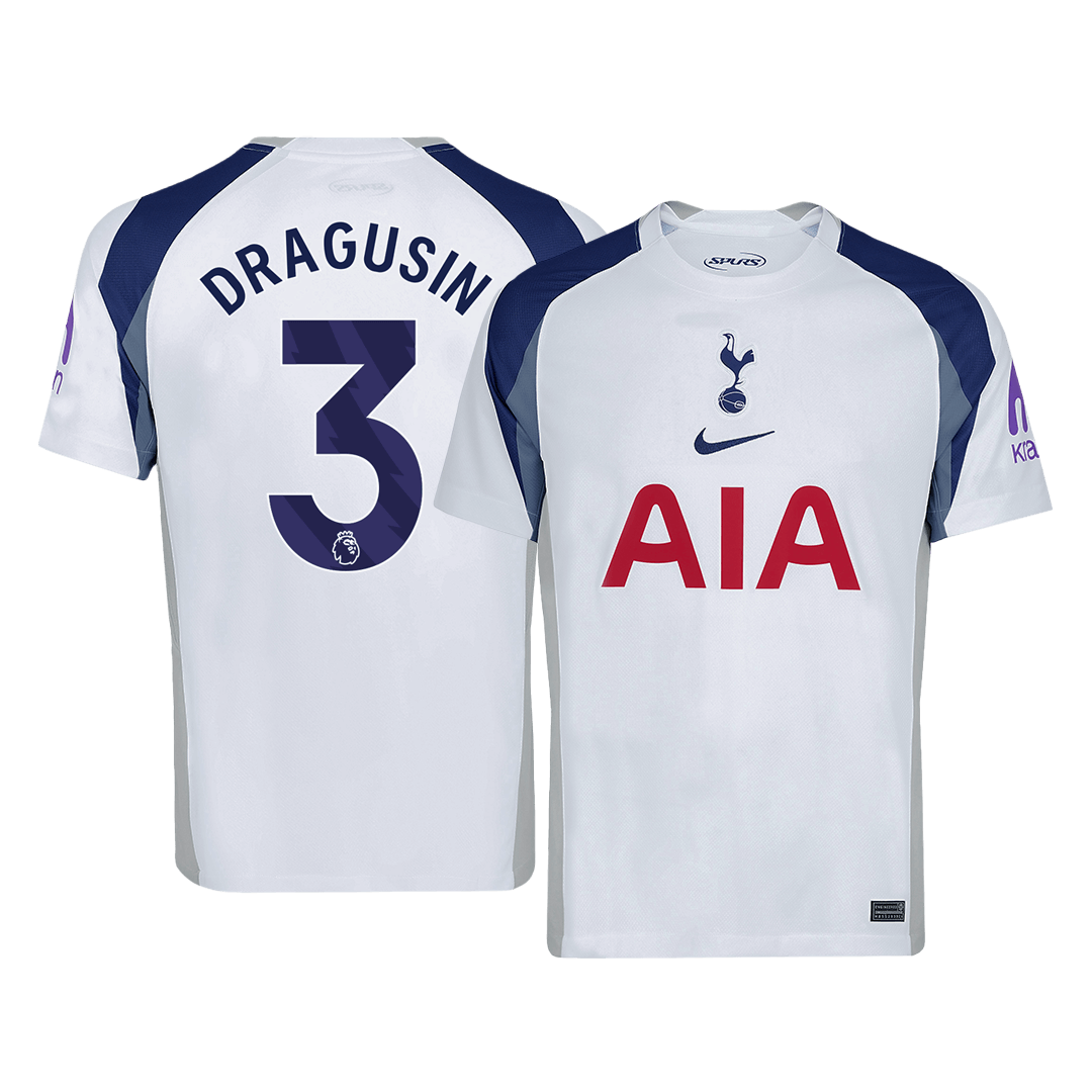 Tricouri Fotbal Tottenham Hotspur DRAGUSIN 3 Acasă 2025/26 - TricouriFotbaliști Shop