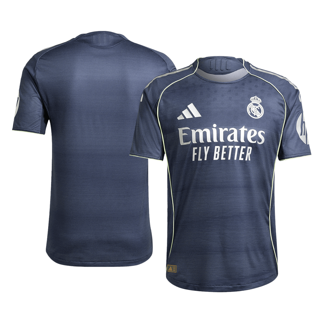 Tricouri Fotbal Real Madrid Deplasare 2025/26 Authentic