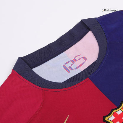 Tricouri Fotbal Barcelona RAPHINHA #11 Acasă 2024/25 (Spotify Logo Without Text) - Super
