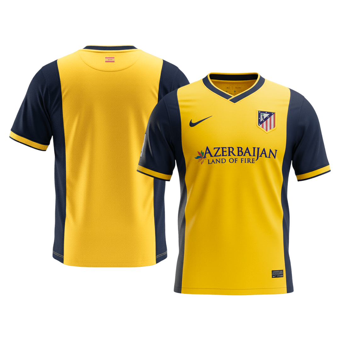Tricouri Fotbal Vintage Atletico Madrid Deplasare 2013/14