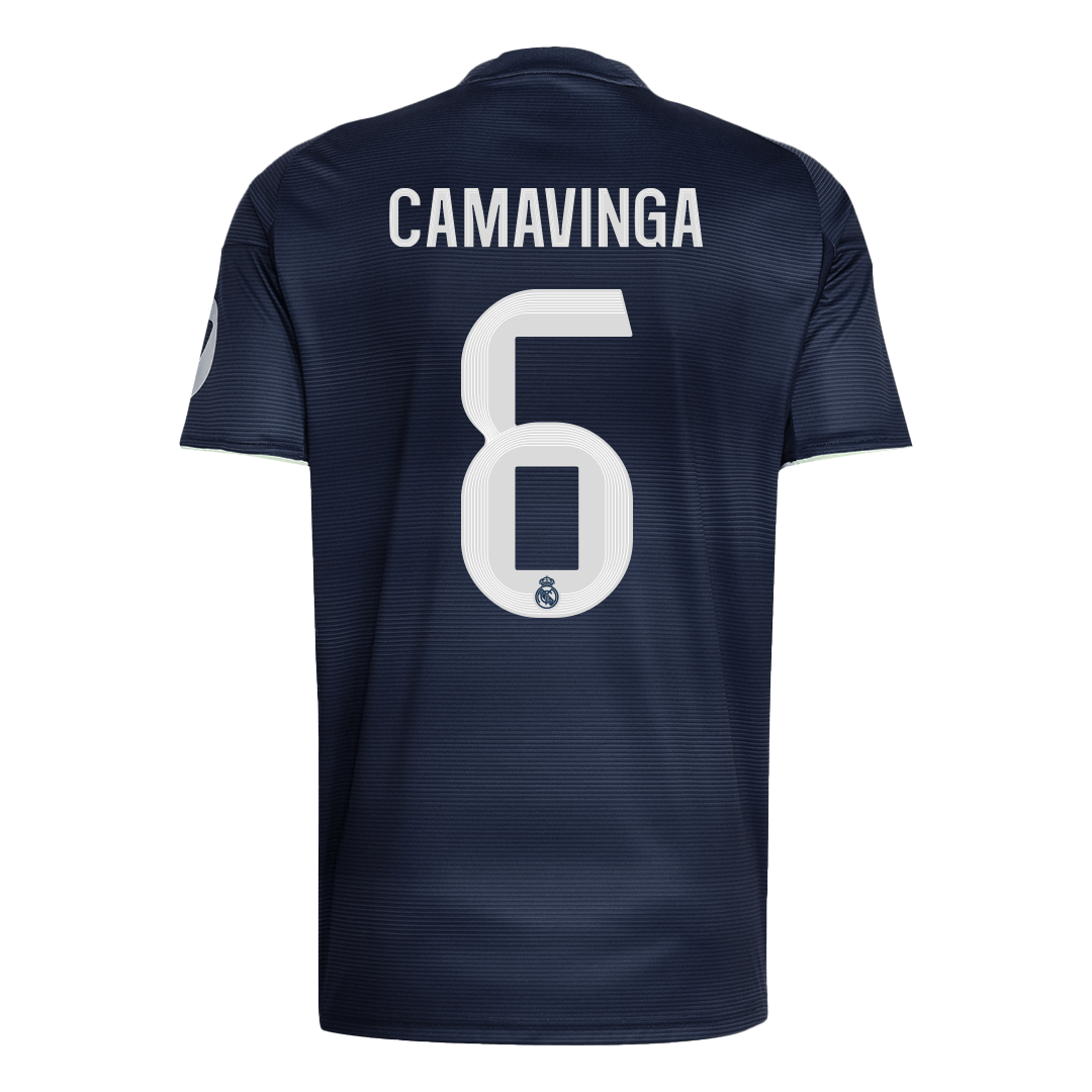 Tricouri Fotbal Real Madrid CAMAVINGA #6 Deplasare 2025/26