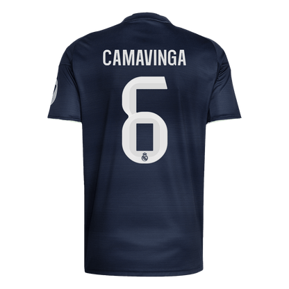 Tricouri Fotbal Real Madrid CAMAVINGA #6 Deplasare 2025/26