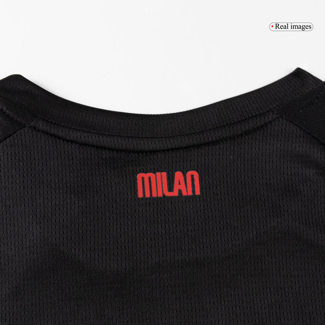 Set Tricouri Fotbal AC Milan Acasă 2025/26 Pentru Copii