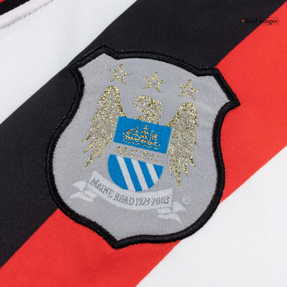 Tricouri Fotbal Vintage Manchester City Deplasare 2002/03