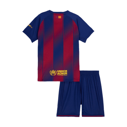 Set Tricouri Fotbal Barcelona Acasă 2025/26 Pentru Copii