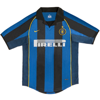 Tricouri Fotbal Vintage Inter Milano Acasă 2001/02