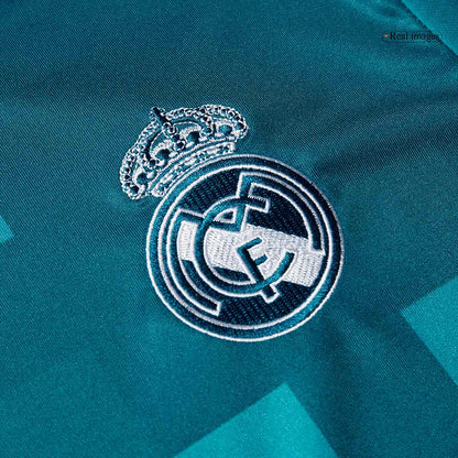 Tricouri Fotbal Vintage Real Madrid Treilea 2017/18 (mărime mare)