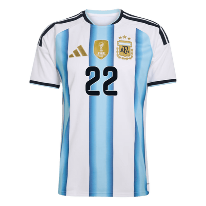 Tricouri Fotbal Argentina L.MARTÍNEZ #22 Acasă Cupa Mondială 2026