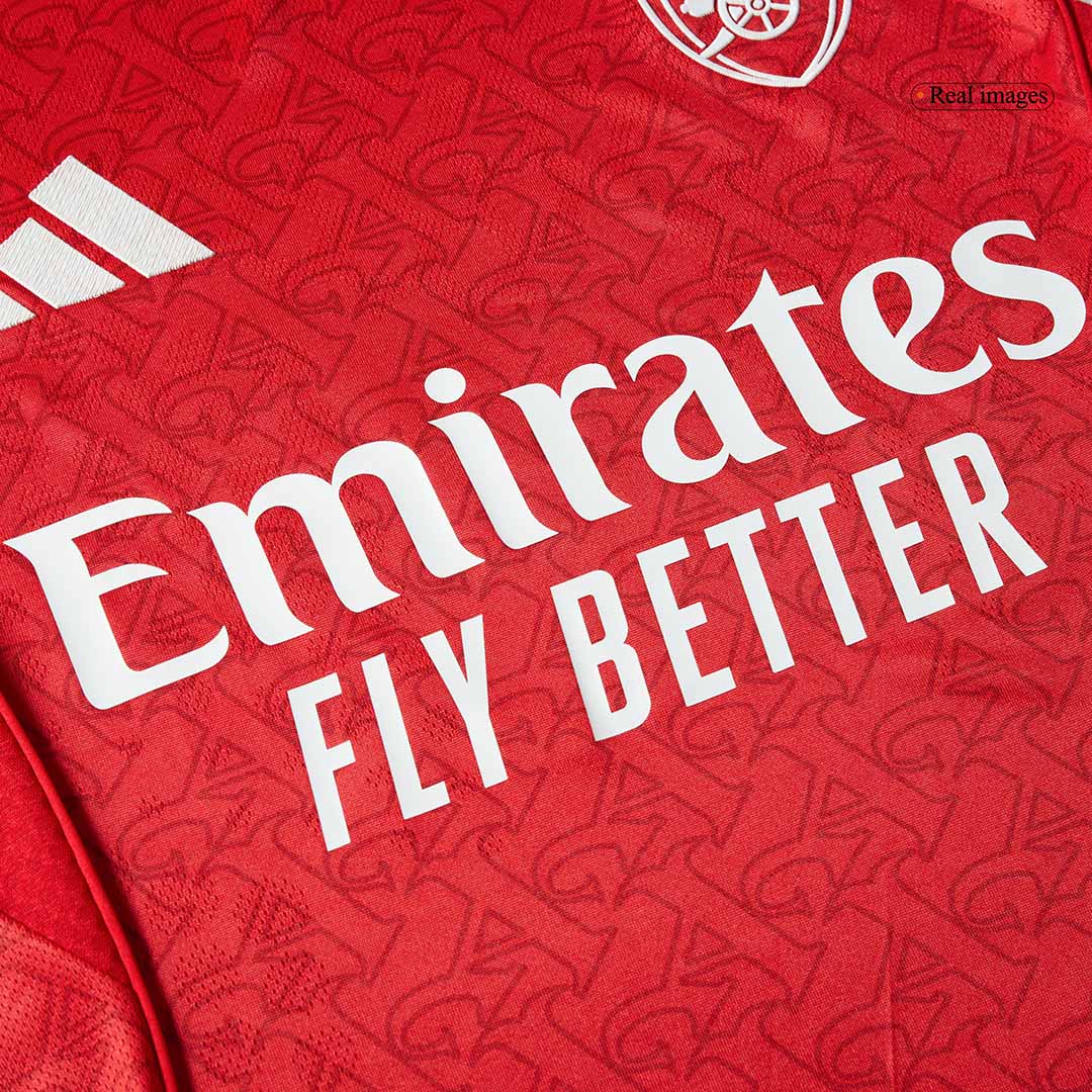 Tricouri Fotbal Arsenal RICE #41 Acasă 2025/26 Authentic