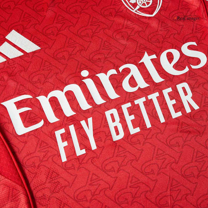 Tricouri Fotbal Arsenal SALIBA #2 Acasă 2025/26 Authentic