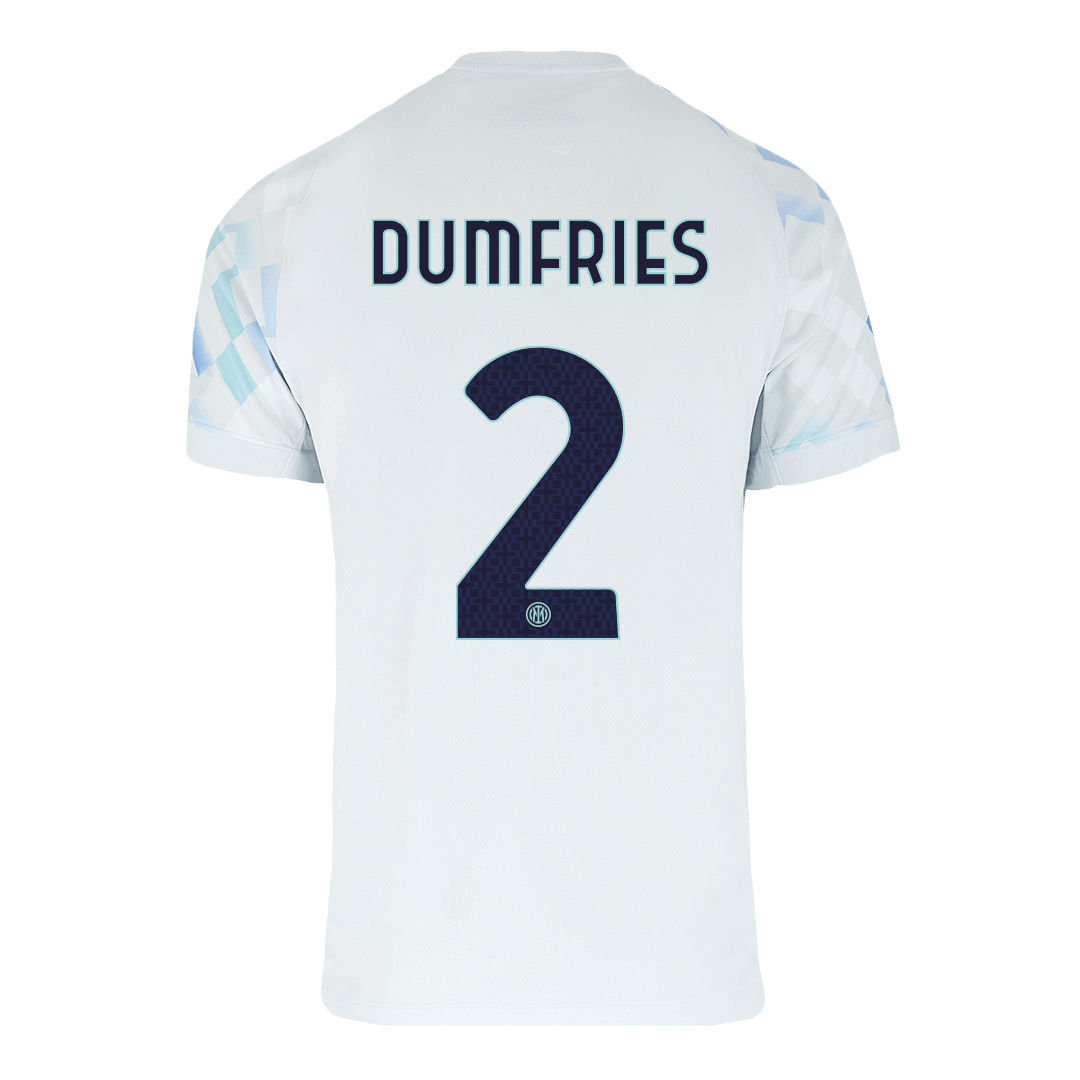 Tricouri Fotbal Inter Milano DUMFRIES #2 Deplasare 2025/26