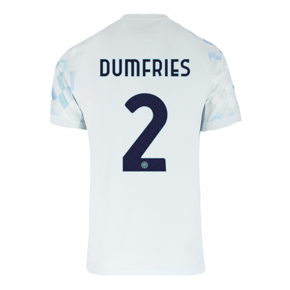 Tricouri Fotbal Inter Milano DUMFRIES #2 Deplasare 2025/26
