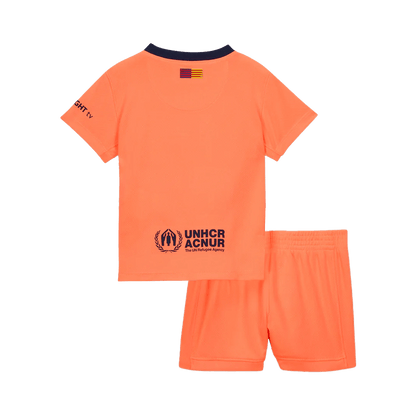 Set Tricouri Fotbal Barcelona Treilea 2025/26 Pentru Copii