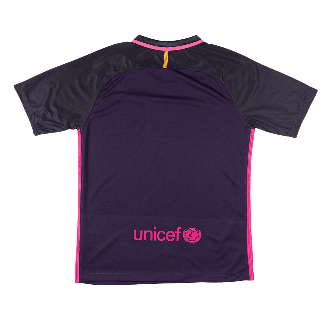 Tricouri Fotbal Vintage Barcelona Deplasare 2016/17