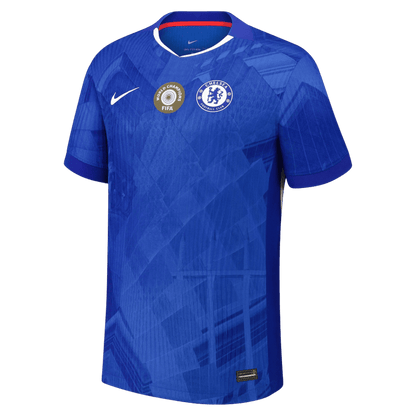 Tricouri Fotbal Chelsea WORLD CHAMPIONS #25 Acasă 2025/26 Authentic - cu emblemă pe piept
