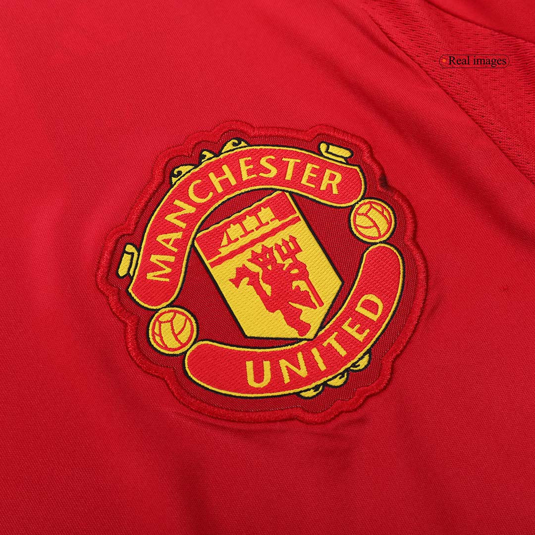 Tricouri Fotbal Manchester United B.FERNANDES #8 Acasă 2024/25 - Premium (mărime mare)
