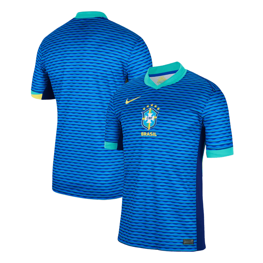 Tricouri Fotbal Brazilia Deplasare 2024 (mărime mare)