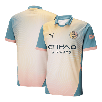 Tricouri Fotbal Manchester City Al Patrulea 2024/25 - Definitely City