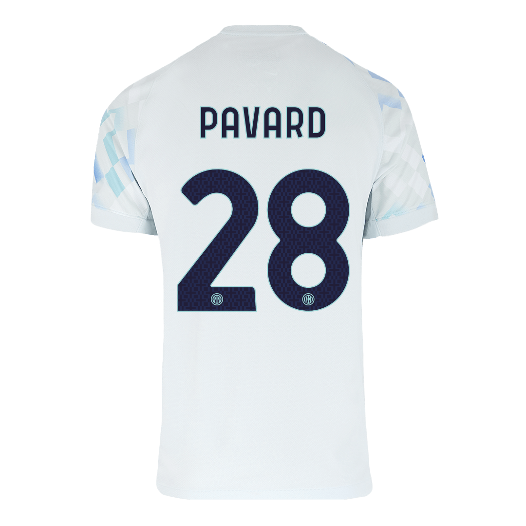 Tricouri Fotbal Inter Milano PAVARD #28 Deplasare 2025/26