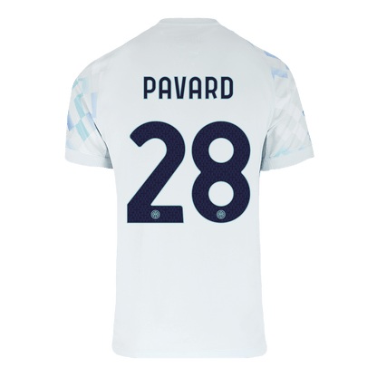 Tricouri Fotbal Inter Milano PAVARD #28 Deplasare 2025/26
