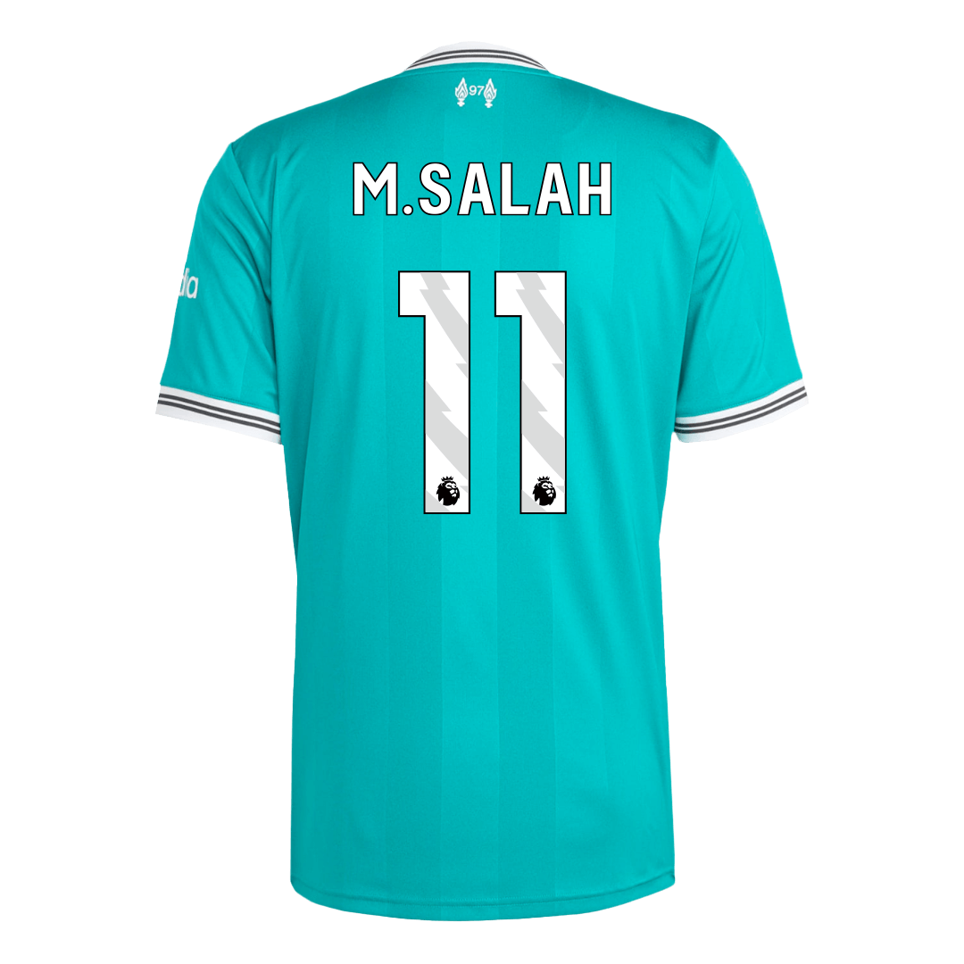 Tricouri Fotbal Liverpool M.SALAH #11 Treilea 2025/26