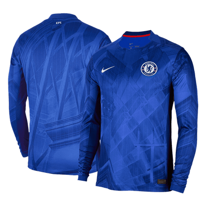 Tricouri Fotbal Chelsea Acasă 2025/26 Mânecă Lungă
