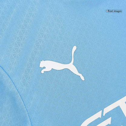 Tricouri Fotbal Manchester City RODRIGO #16 Acasă 2024/25 Authentic - UCL