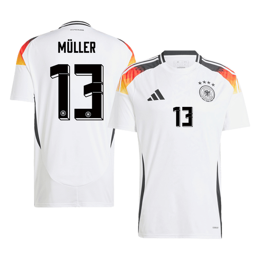 Tricouri Fotbal Germania MÜLLER #13 Acasă 2024 - Super (mărime mare)