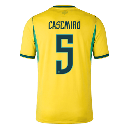 Tricouri Fotbal Brazilia CASEMIRO #5 Acasă Cupa Mondială 2026